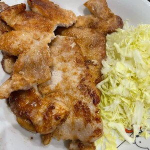 四日市トンテキ丼　レシピ／20分